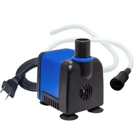 Aqua Dream 133 GPH Submersible Pump(500/H,6.5W) Ultra Quiet Adjustable Water Pump For Pond,Aquarium,Fish Tank,Fountain,Hydroponics,Statuary - 1 Pc