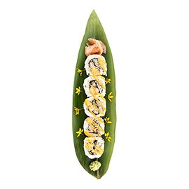 Restaurantware Doja 11.8 x 3.5 Inch Bamboo Leaves 1000 Fresh Bamboo Leaves - Vacuum Sealed Durable Bamboo Ecological Plant Leaves For Displaying Starters And Desserts Ideal For Restaurants