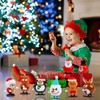 DERAYEE Pack of 8 Christmas Wind Up Toys, Wind Up