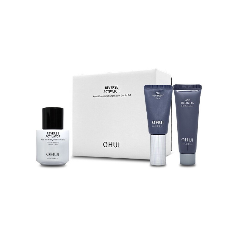 Ohui Reverse Activator Retinol Cream Special Set / 오휘 리버스