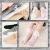 LEX STANDARD PS035 Socks, Casual, Lace, Frill, Popular, Women's Socks,