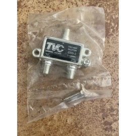 TVC NEW TVC GHS-2 Broadband Splitter 2-way Digital High Performance Coax Cable