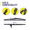 5 PLUS 5 PLUS? 12" Rear Wiper Blade Replacement for