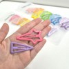 1 Vivid Random Color Star Triangle Hair Clip Cute Lovely Snap Hair Clip (WFIP80E) / 비비드 랜덤컬러 별 세모 헤어핀 1개 큐티 러블리 똑딱이 머리핀 (WFIP80E)