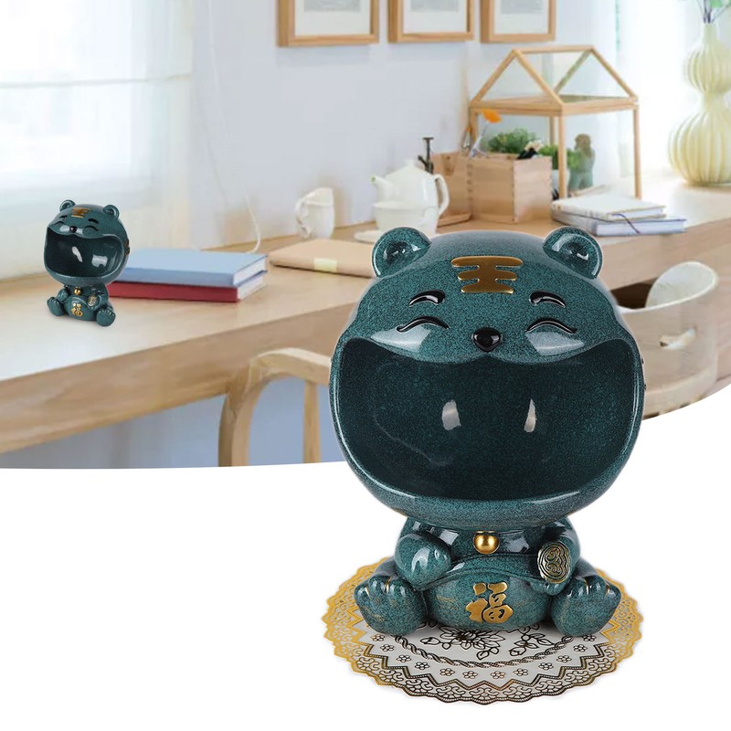 Cut Animal Shaped Key Phone Storage Basket Container Home Entryway