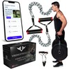 VIKINGSTRENGTH Farmers Walk Handles, Strongman Equipment in Pair + t-bar