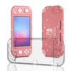 NANANINO Clear Glitter Nintendo Switch Lite Case Protector – Clear