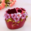 LUANT Vintage Pink Bathroom Accessories, 5Piece Bathroom Accessories Set, Bathroom