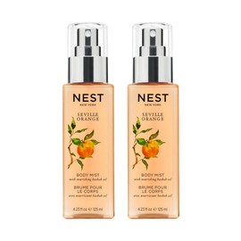 NEST New York Seville Orange Body Mist - 4.23 fl oz Each, Pack of 2 - Vegan & Cruelty Free