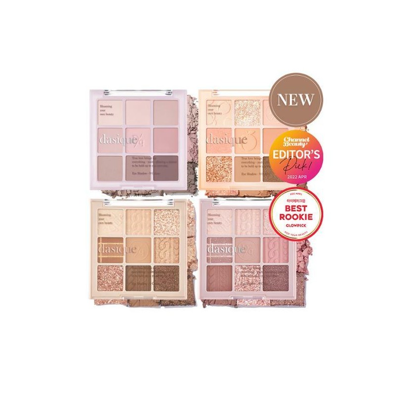 DASIQUE Shadow Palette - 03 Nude Potion