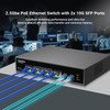 10 Port 2.5Gb Unmanaged PoE Switch with 8*2.5G Base-T PoE