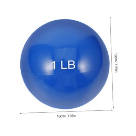 WHAMVOX Fitness Yoga Handball Softball Training Exercise Ball PVC Filling Heavy Ball for Hitting Pitching