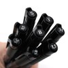 Faber-Castell PITT Artist Pen - Felt-Tip Pens (Black, 8 Pieces)