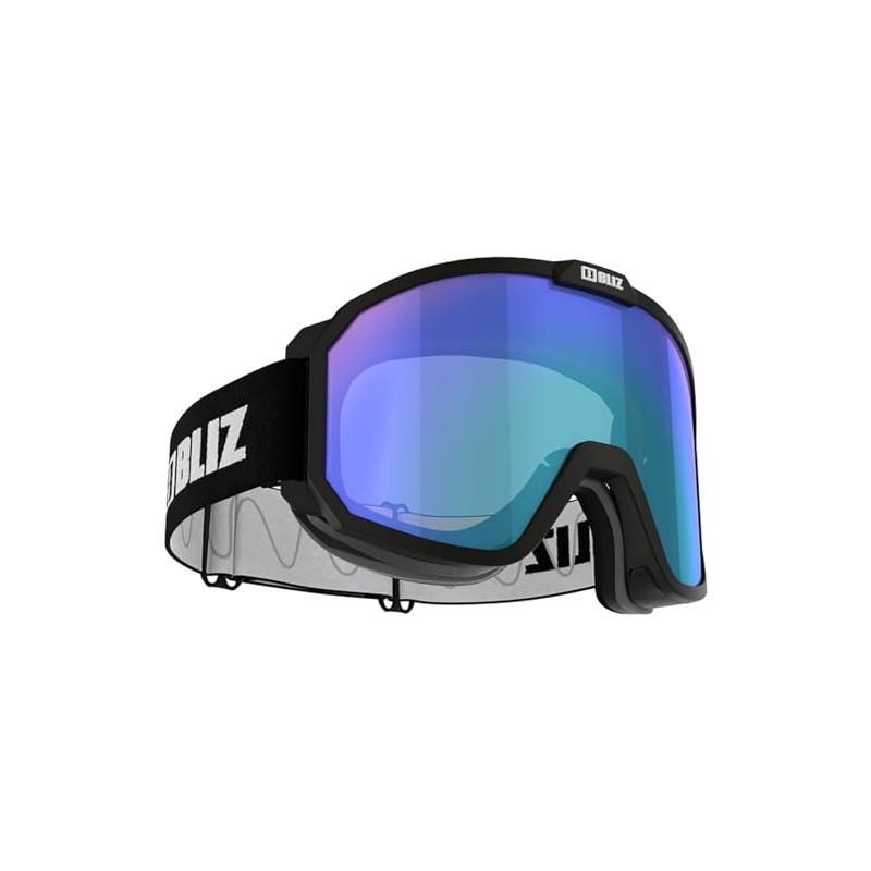Bliz Rave Ski Goggles Black-Light Orange-Blue Multi