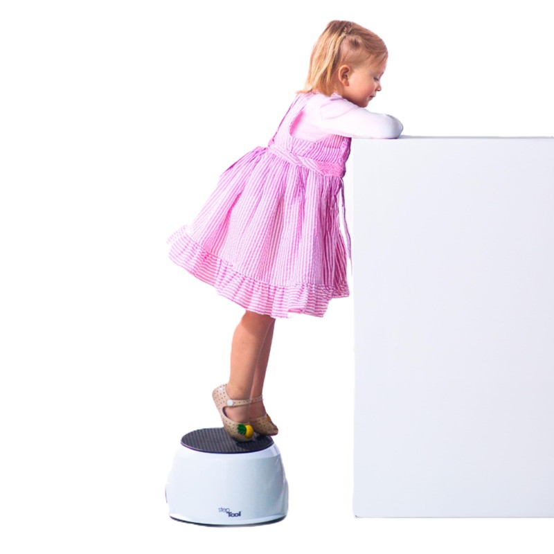 Joovy StepTool Toddler Step Stool with No-Slide Grips on Top
