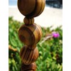 Super and holy big mix Beads sanctified Rosario Natural wood