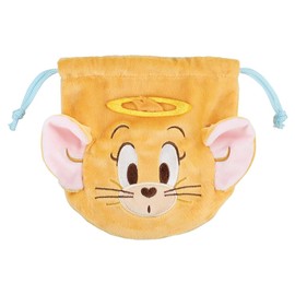 Tees Factory TJ-5530467TJ Tom and Jerry Plush Drawstring Angel Jelly H 6.5 x W 6.1 inches (165 x 155 mm)
