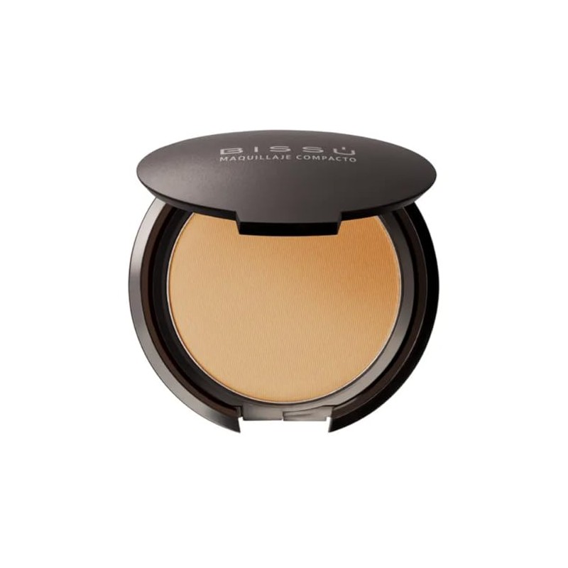 Bissú Maquillaje Compacto, Polvo Mate en 15 Tonos, Sin Aceites,