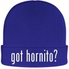 got Hornito? - Soft Adult Beanie Cap, Blue, One Size