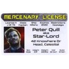 Signs 4 Fun Ncbidsl Star Lord's Driver's License
