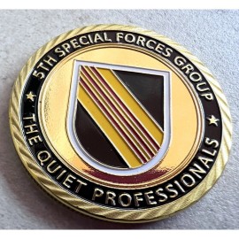 U S ARMY 5th SPECIAL FORCES GROUP (Airborne) Challenge Coin new