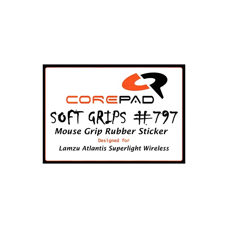 Corepad Soft Grips Lamzu Atlantis Superlight Wireless Grips, 1 Set