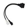 E-Car Connection 2x2 Pin to 16 Pin OBD2 Diagnostic Adapter