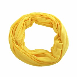 Miobo Tube scarf for men/women snood round scarf, yellow