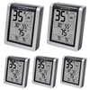 AcuRite 00613 Indoor Thermometer & Hygrometer with Humidity Gauge, 3"