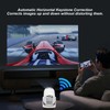 Mini Projector, 1080P Full HD Bluetooth Projector, Portable Outdoor Movie
