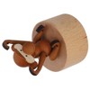 Animal Wooden Clockwork Music Boxes Children Kid Birthday Holiday Gifts