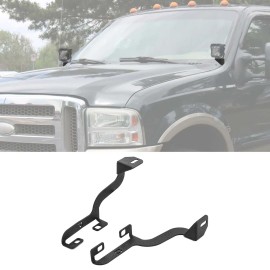 DYSO for 99-07 F-250 F350 F450 Super Duty Hood Ditch Light LED Pods Mounting Brackets