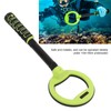 LED Metal Detector Round Head and Short Rod Handheld Metal