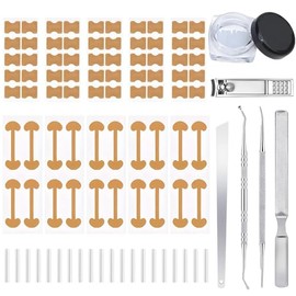 Ingrown Toenail Corrector Set with Correction Strips, Professional Ingrown Toenail Removal Kit, Toenail Correction Strips & Ingrown Toenails Pedicure Tool Set for Home Pedicure Care