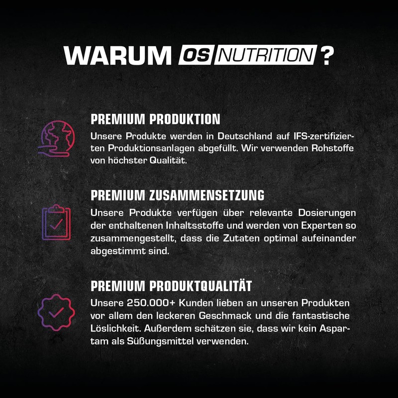 OS NUTRITION OS NUTRITION G?tterpuls ULTRA Premium Pre Workout Booster,