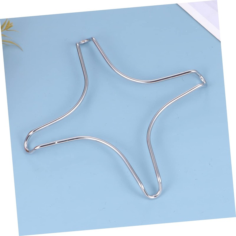 BIUDECO 3Pcs Stainless Steel Star Shape Pot Rack Multi Function