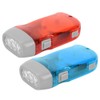 Keenso LED Hand Crank Torch, 1 Pair Mini Hand Crank