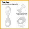 Partuto 5pcs 60A 12V High Current Strip Fuses for Auto