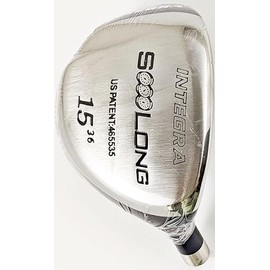 Men's Integra SoooLong #15-36° Loft Fairway Wood Golf Club with Graphite Shaft, Senior Flex