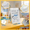 5.5" Magnetic Drawing Board for Kids - Reusable Doodle Tablet