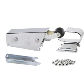 Kason 1095 Spring Action Door Closer for Heavy Walk-in Coolers/Freezers with Adjustable Wide Hook, Flush to 3/4" Offset