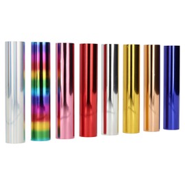 Crafts&Co® Hot Foil for the Heat Active Pen | 8 Pack Complete Set | Apply Spectacular Foil Effects to Cards, Scrapbooks and More | Draw or Write Your Most Beautiful Creations