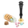 Wax Sealing Stamp Set Clear Pattern Anti Rust Exquisite Packaging