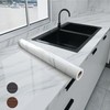 ZYJXLY 60x1200cm Papel Tapiz Autoadhesivo,Lámina autoadhesiva de mármol brillante impermeable,Vinilo