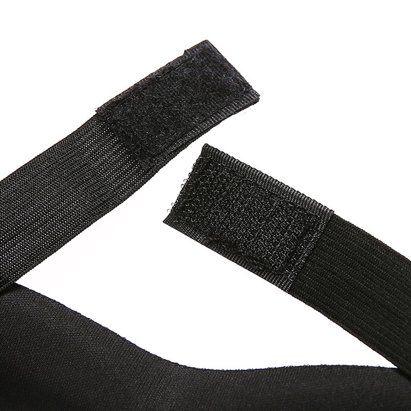 Wacnune 2 Pcs Black 3D Eye Mask Elastic Strap, Soft