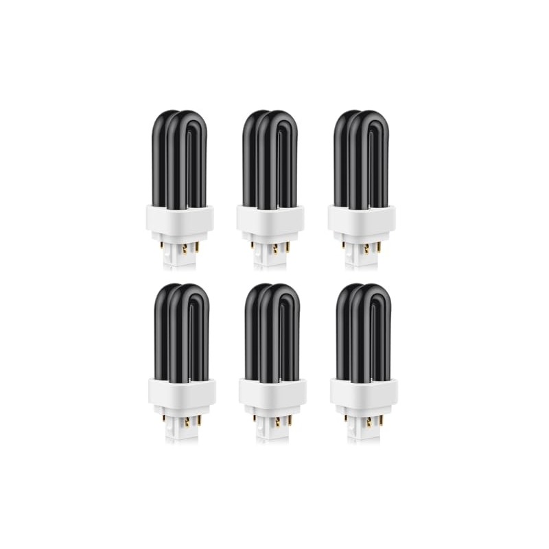 PACETAP 6 Pack 41050 7W Replacement Bulbs Compatible with Dynatrap