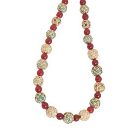 Indian Traditional Beaded Necklace Mala Indian Jewelery - sku100313