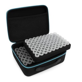 Seed Storage Organizer Box with 120 Slots and Plastic Bottles, Garden Seed Saver Kit with Envelopes, Labels, Funnel & Tweezers, Airtight Seed Storage Case for Flowers, Vegetables, Herbs & Plants