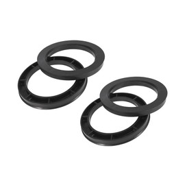 RATCHROLL 4pcs Plastic 78.1mm to 106mm Car Hub Centric Rings Wheel Bore Center Spacer Replacement Car Parts