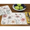 First Dawn Wipe-Clean Reversible Decofoam Placemats, A Country Weekend, Set